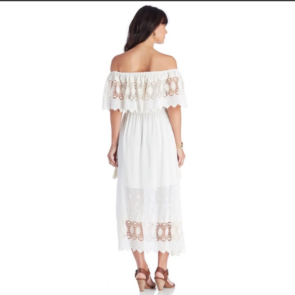 Astr the Label dress Tatiana off the shoulder Sz S - Picture 4 of 13
